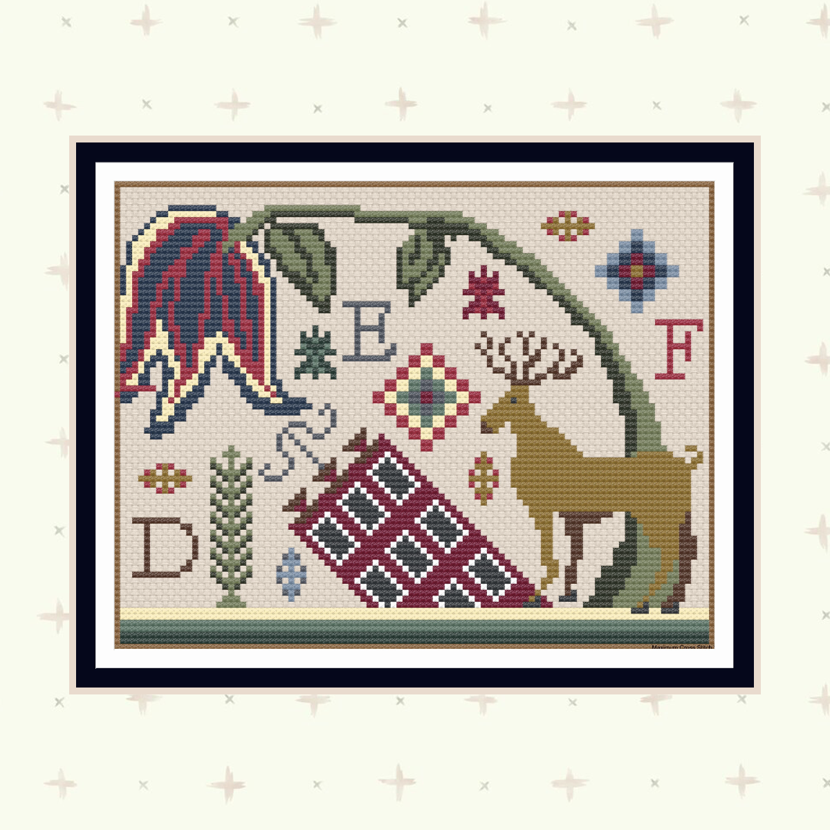 ABC Minis - Deer and Crooked House