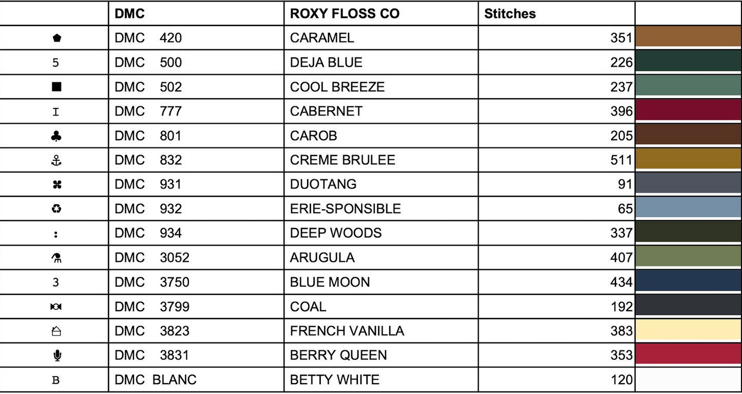 ABC Minis - Deer and Crooked House
